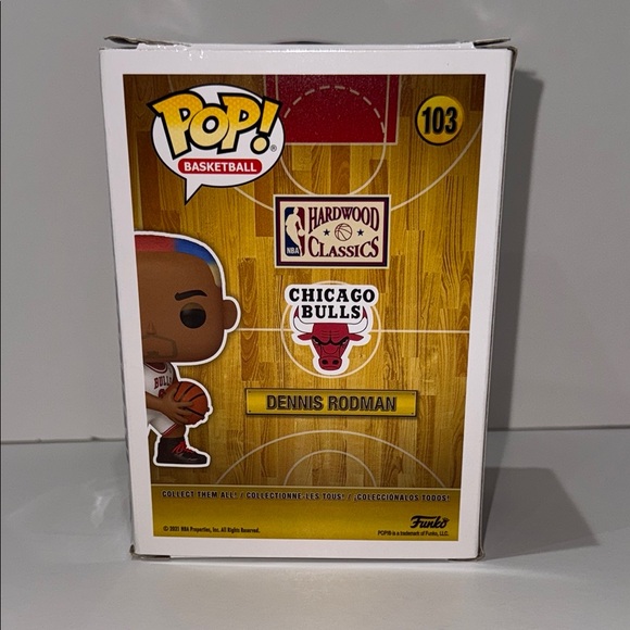 Dennis Rodman 103 Funko Pop - Picture 2 of 5